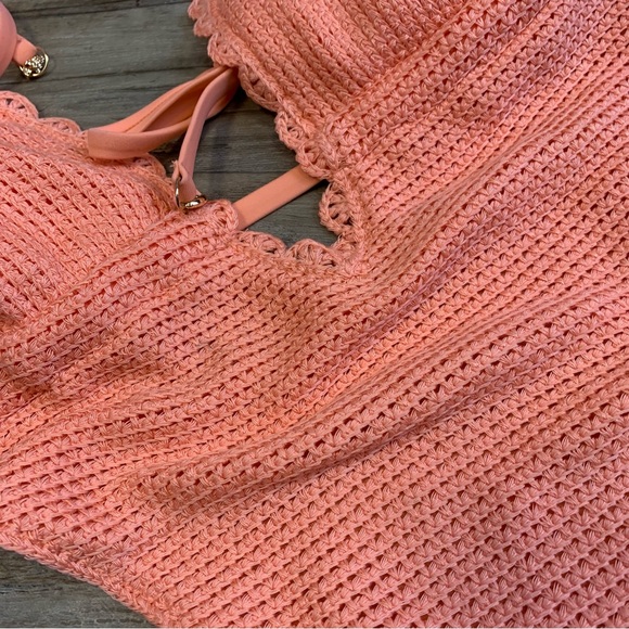 Victoria Secret Crochet Monokini One Piece Swimsuit - Picture 10 of 14